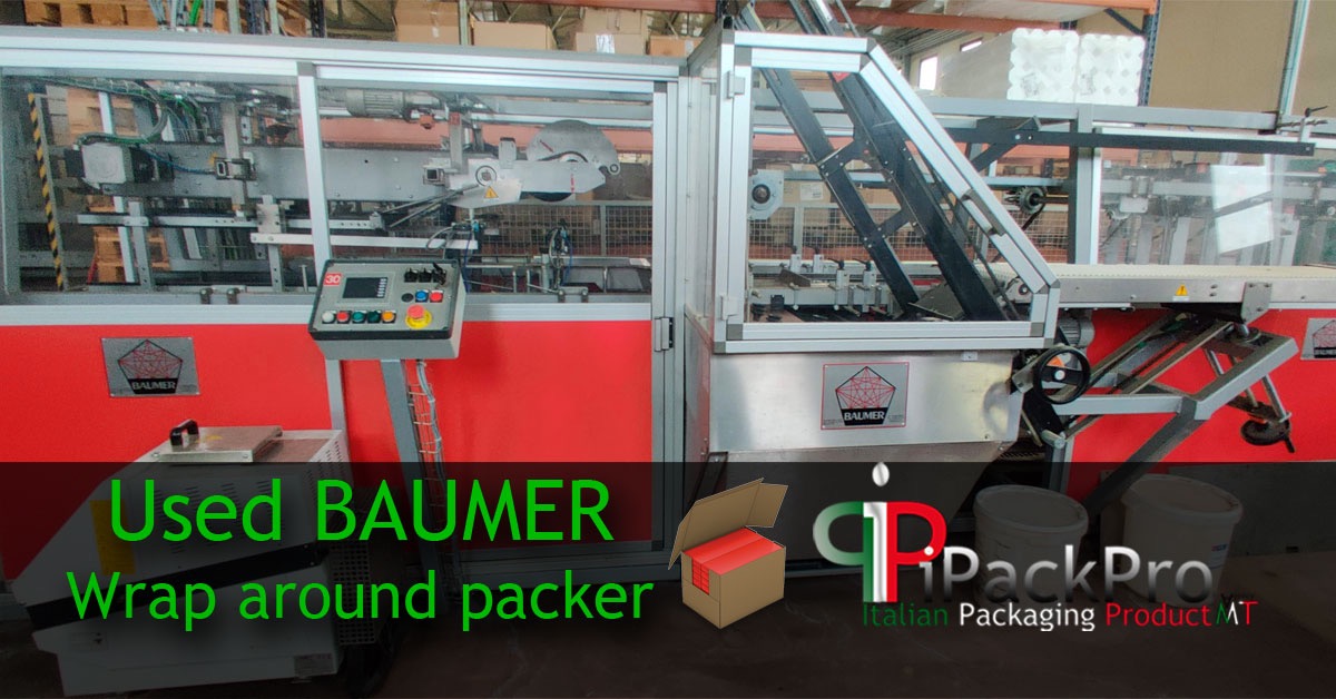 Nuovo Arrivo - Incartonatrice Wrap Around BAUMER